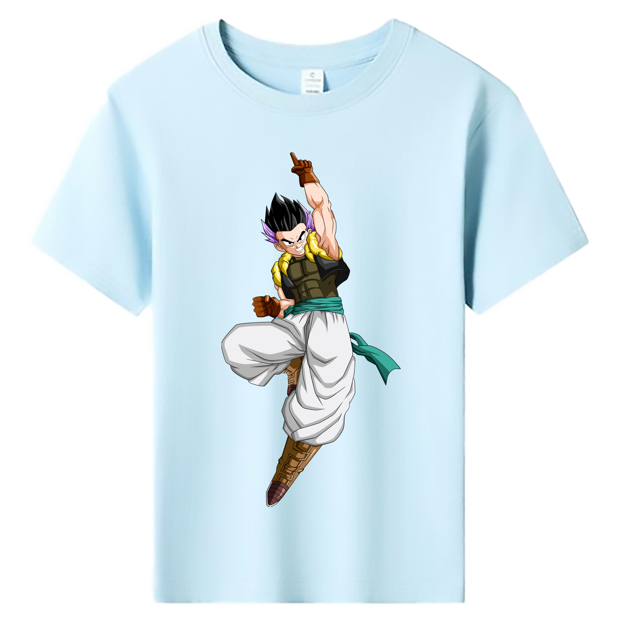 （画像用） ドラゴンボール 孫 悟飯（そんごはん）DRAGON BALL Son Gohan 綿100％キッズTシャツ（フロントプリント）